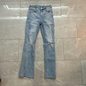 American Eagle Skinny Stretch Subtle Flare Jeans